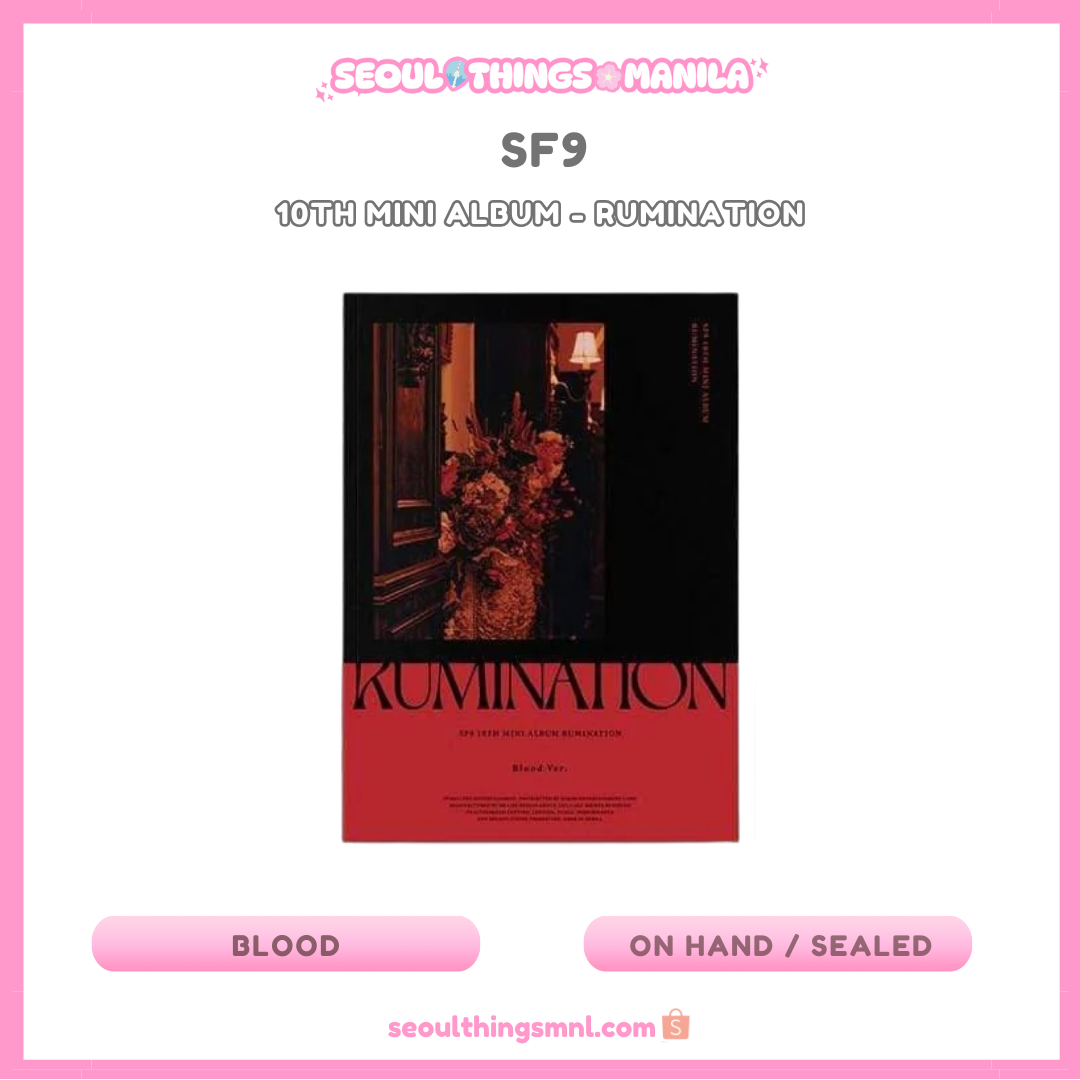 [ON HAND] Sealed - SF9 - 10th Mini Album - Rumination