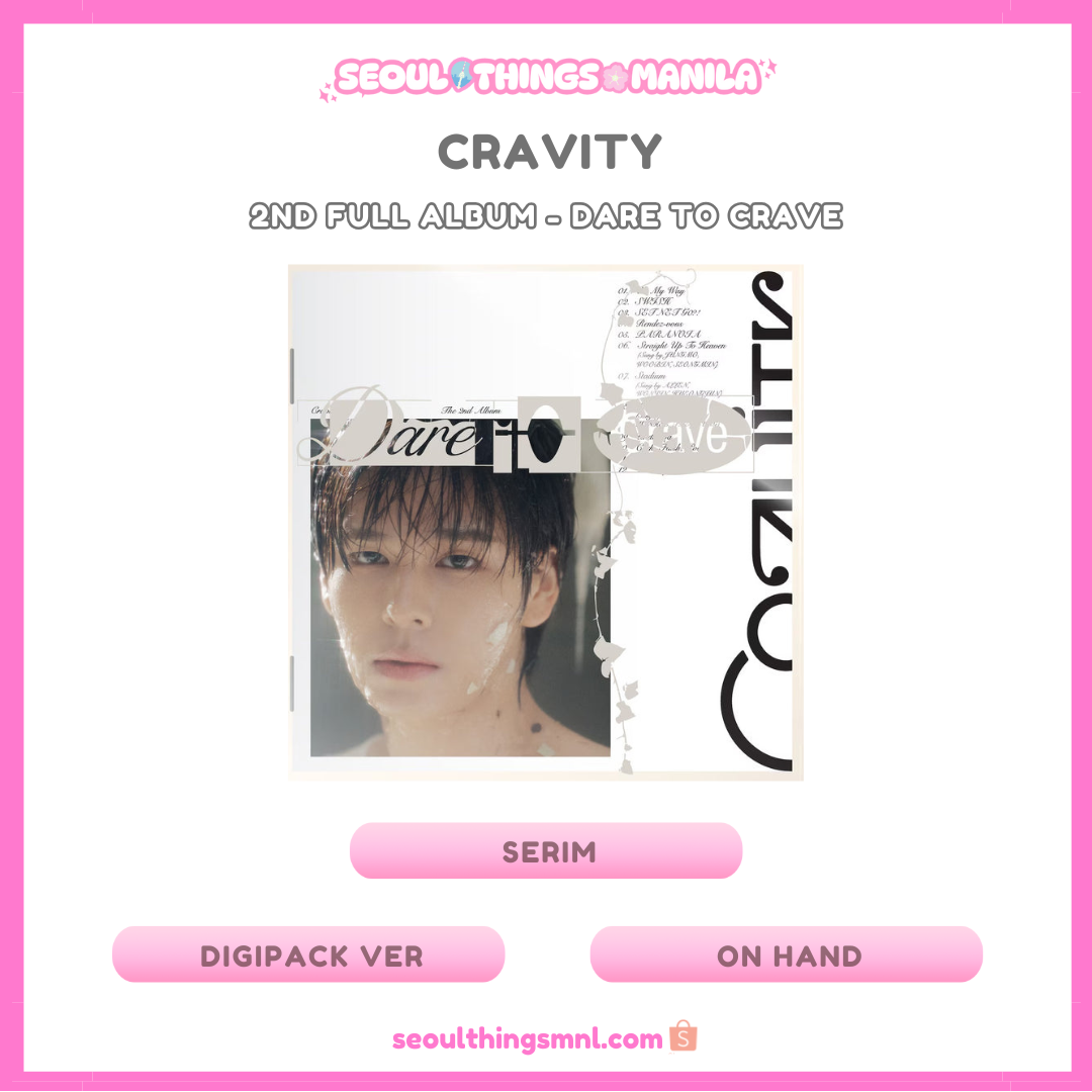 [ON HAND] Sealed - CRAVITY - Dare to Crave - Digipack