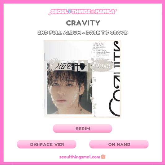 [ON HAND] Sealed - CRAVITY - Dare to Crave - Digipack