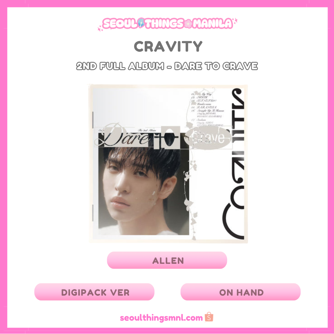 [ON HAND] Sealed - CRAVITY - Dare to Crave - Digipack