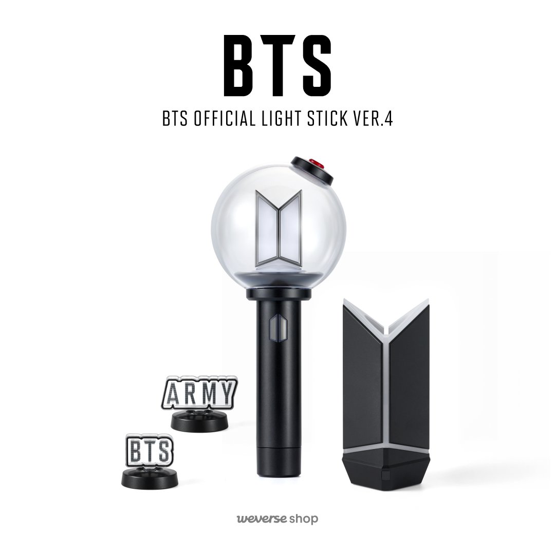 [PRE-ORDER] - Sealed -  BTS - Official Lightstick Version 4 | Cradle | Parts