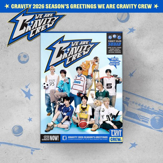 [PRE-ORDER] Sealed - CRAVITY - Official 2026 Season's Greetings