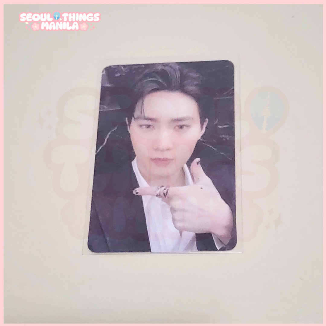 [ON HAND] EXO SUHO - Grey Suit Album Photocard