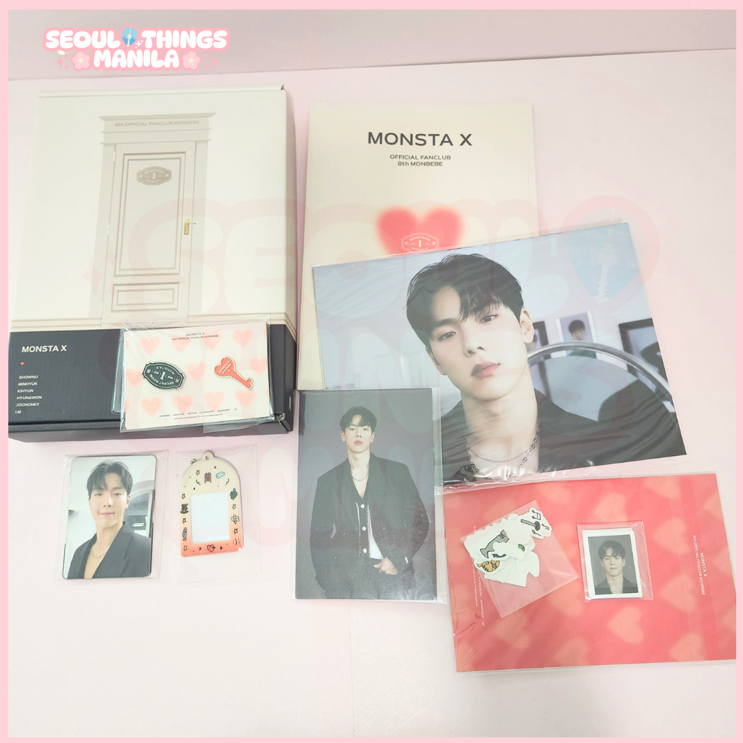 [ON HAND] Sealed MONSTA X - Monbebe Official Fanclub 8th Generation 8 기 - Kit inclusions
