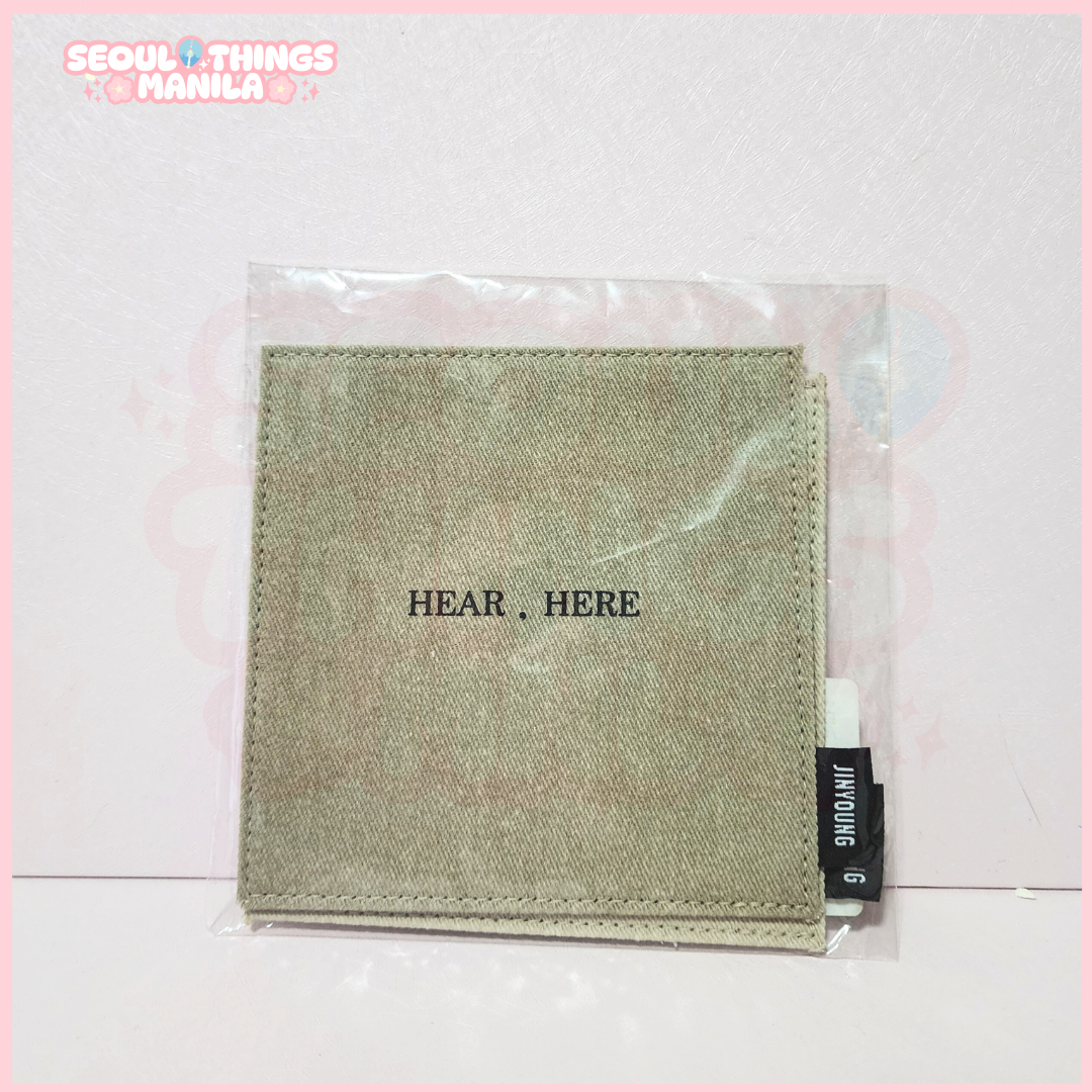 [ON HAND] Sealed MD - GOT7 - Jinyoung - Hear, Here - Coaster