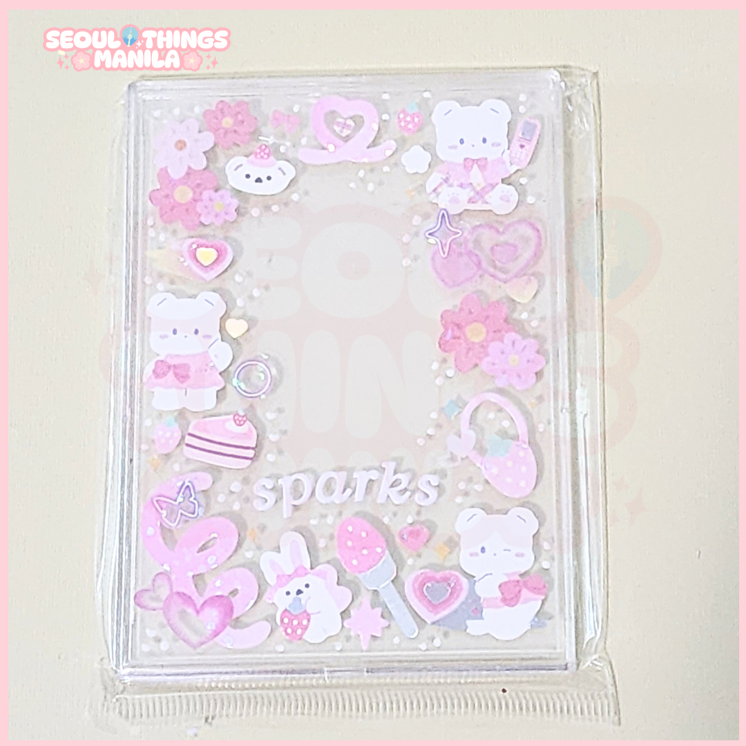 [ON HAND] Sticker Design - Recessed Snap - Photocard Top Loader