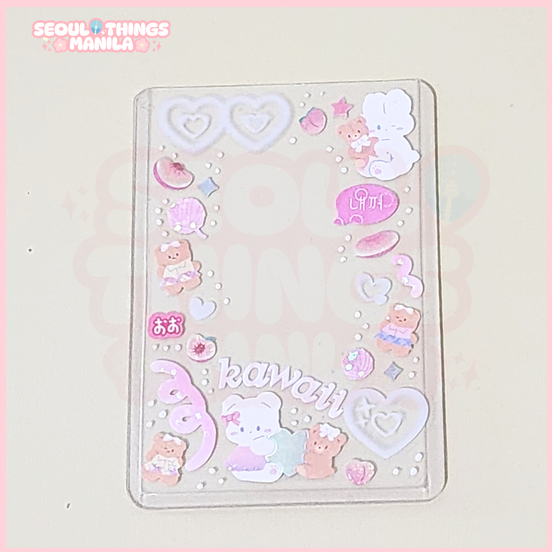 [ON HAND] Sticker Designed - Photocard Top Loader