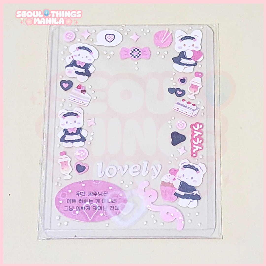 [ON HAND] Sticker Designed - Photocard Top Loader