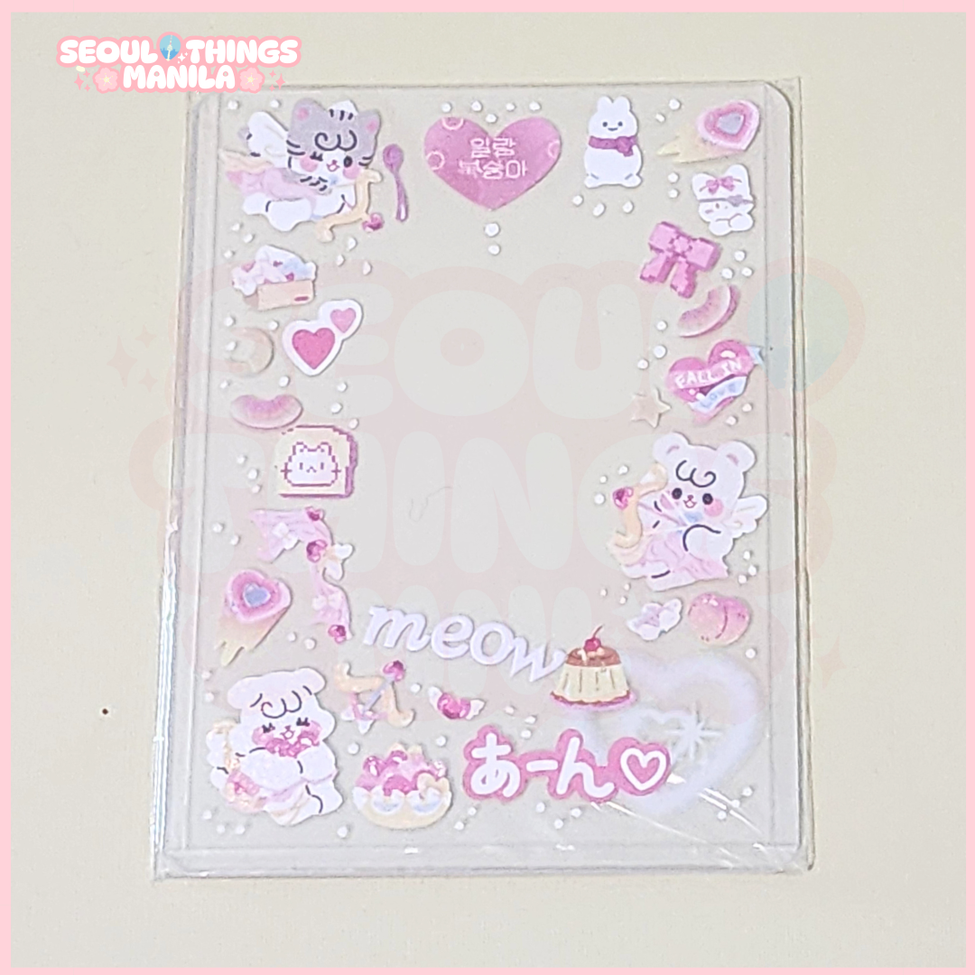 [ON HAND] Sticker Designed - Photocard Top Loader