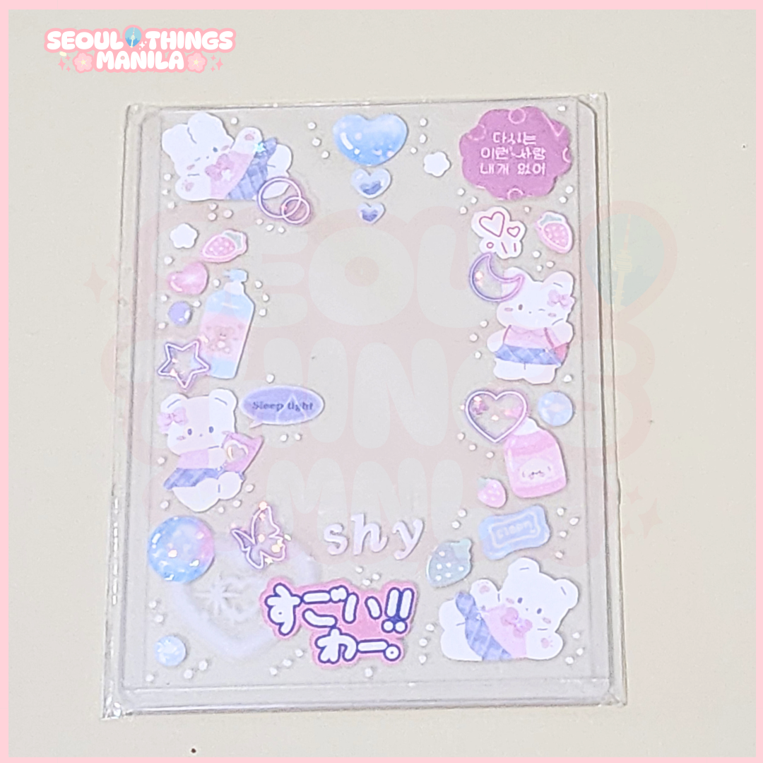 [ON HAND] Sticker Designed - Photocard Top Loader