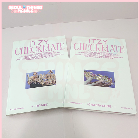 [ON HAND] Unsealed - ITZY - 5th Mini Album - Checkmate - Standard Edition