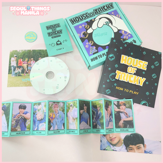 [ON HAND] Unsealed - XIKERS - 2nd Mini Album - House of Tricky: How to Play - Hiker Version