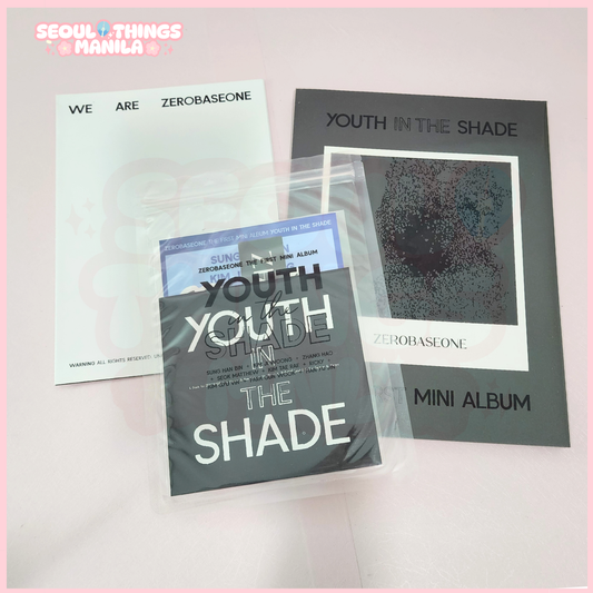 [ON HAND] Unsealed - ZEROBASEONE ZB1 - 1st Mini Album - Youth in the Shade
