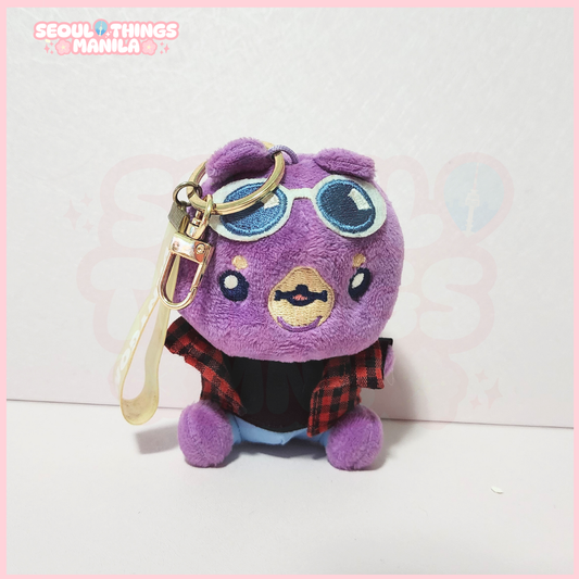 [ON HAND] Unsealed MD - MONSTA X - Official Twotuckgom Doll Keyring - Changkyun IM - Danygom version