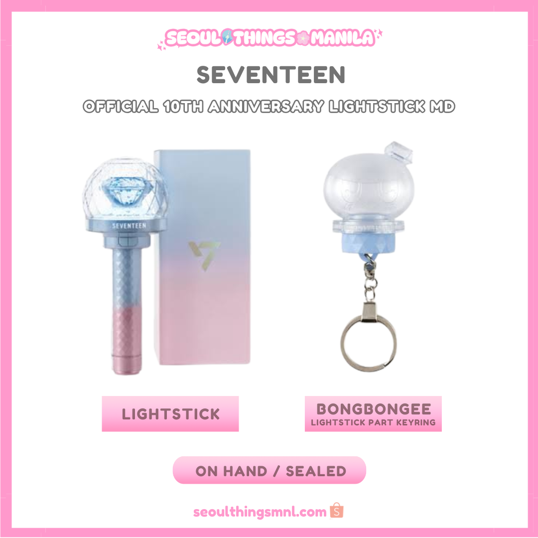 [ON HAND] Sealed - SEVENTEEN - Official 10th Anniversary Lightstick MD