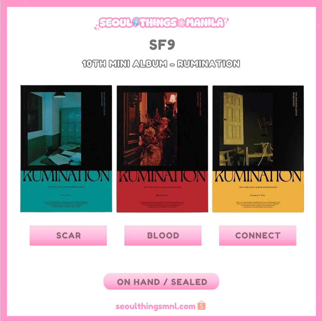 [ON HAND] Sealed - SF9 - 10th Mini Album - Rumination