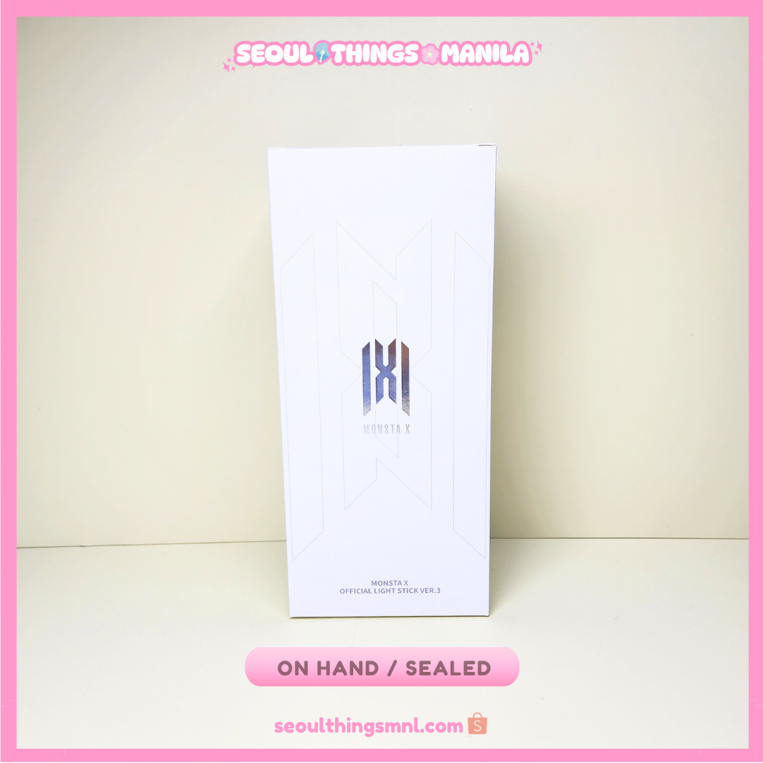 [ON HAND] Sealed - MONSTA X - Official Lightstick - Ver 3