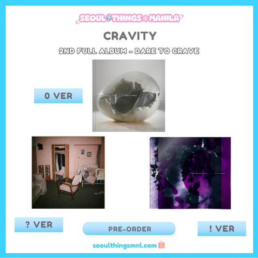 [PRE-ORDER] Sealed - CRAVITY - 2nd Full Album - Dare to Crave