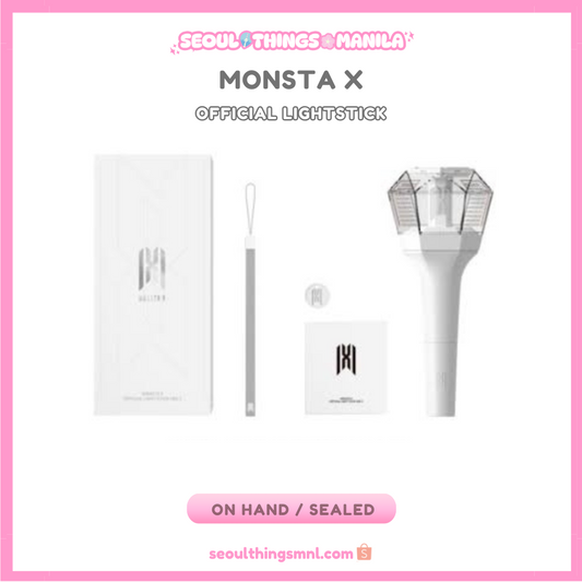 [ON HAND] Unsealed - MONSTA X - Official Lightstick - Ver 3