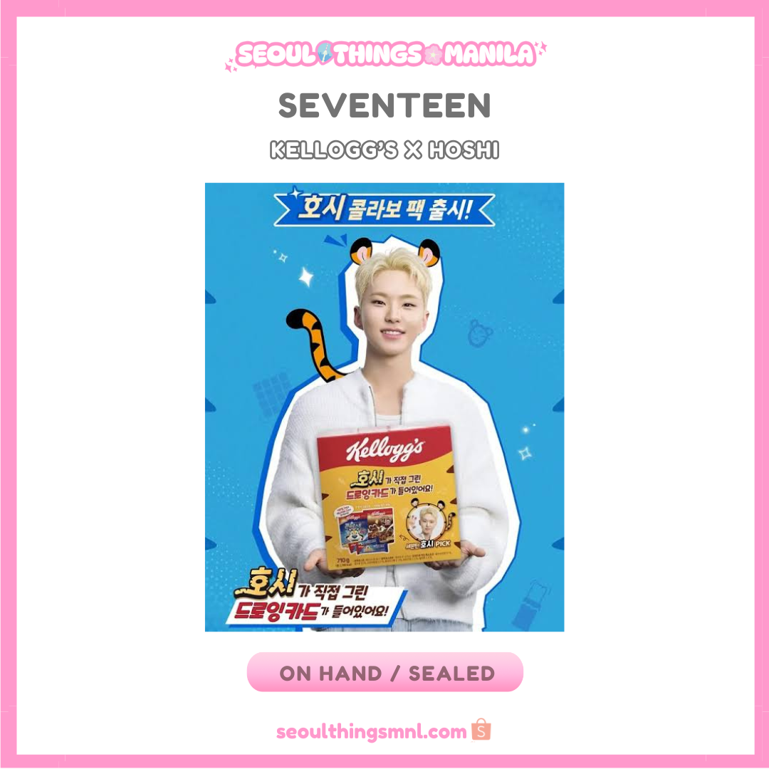 [ON HAND] Sealed - SEVENTEEN - Kellogg's x Hoshi