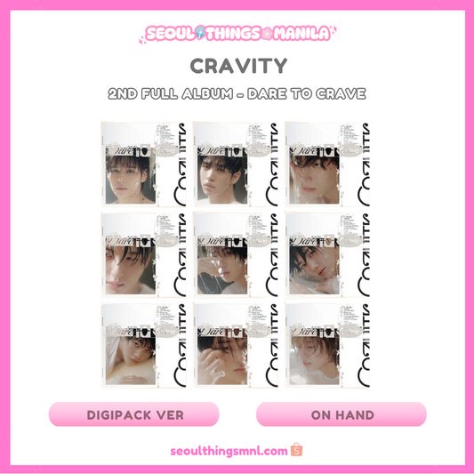 [ON HAND] Sealed - CRAVITY - Dare to Crave - Digipack