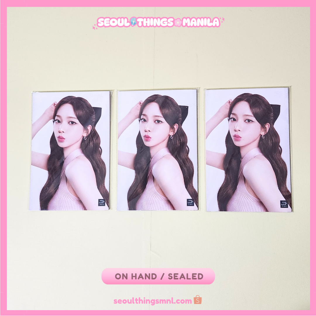 [ON HAND] Sealed - AESPA - Hello Bubble - Mise En Scene - Official Postcard