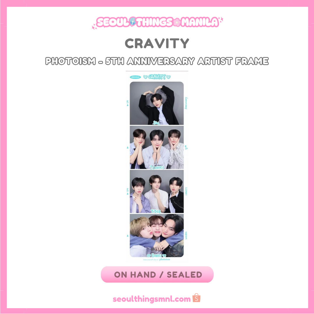[ON HAND] CRAVITY - Photoism - 5th Anniversary Artist Frame - Woobin