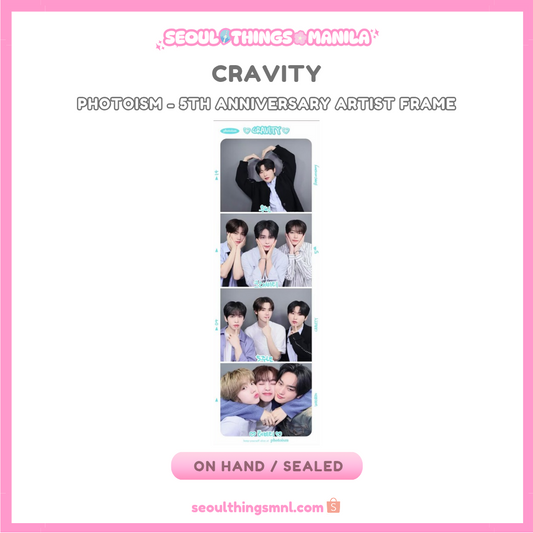 [ON HAND] CRAVITY - Photoism - 5th Anniversary Artist Frame - Woobin