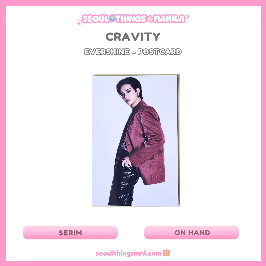 [ON HAND] CRAVITY - Evershine - Postcard - Serim