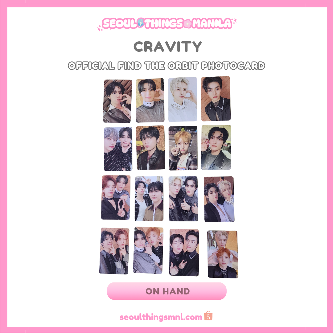 [ON HAND] CRAVITY - Find the Orbit - Official Album Photocard