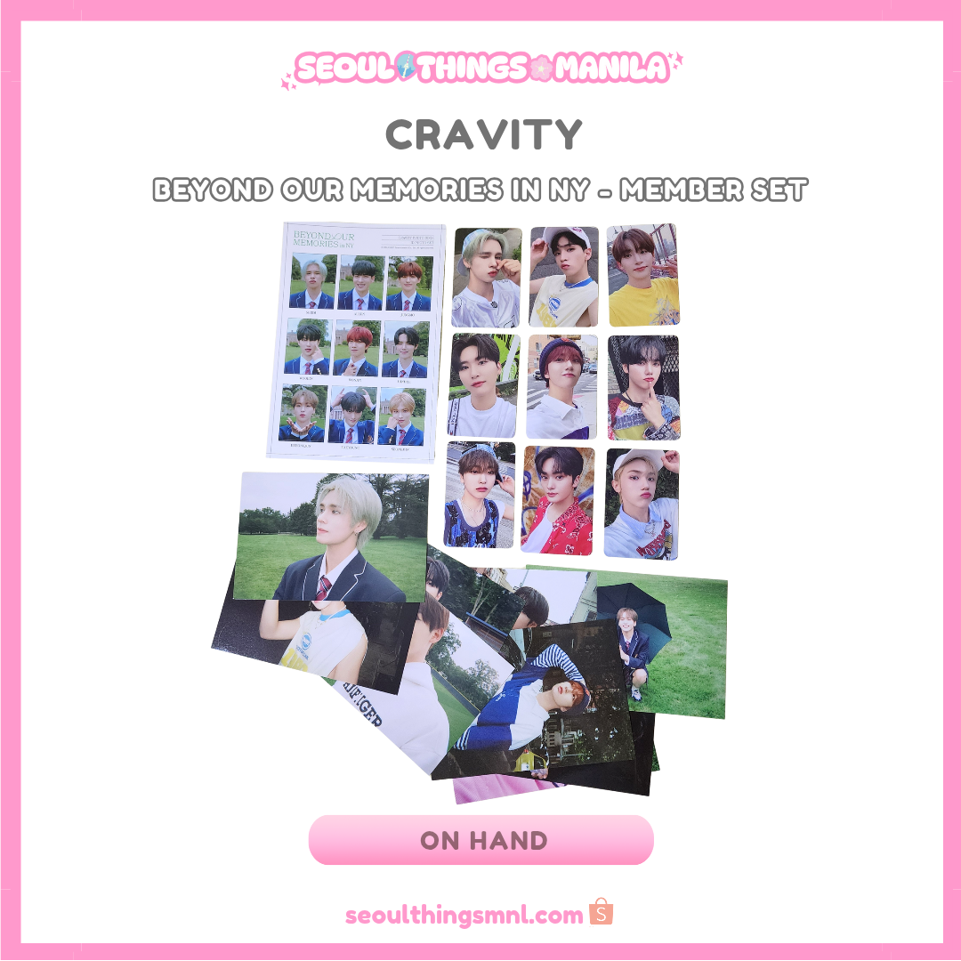 [ON HAND] CRAVITY - Beyond Our Memories in NY - Member Set