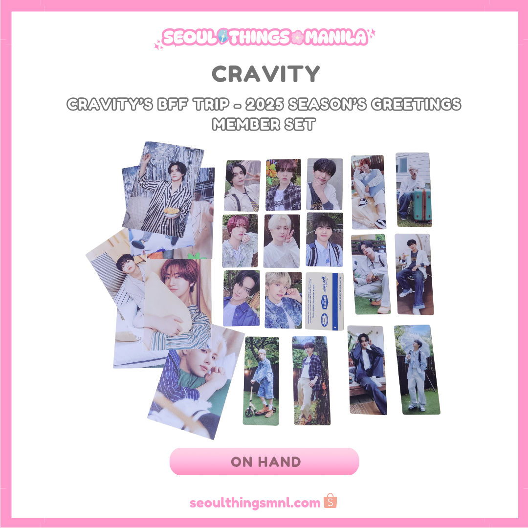 [ON HAND] CRAVITY - 2025 Season's Greetings - Cravity's BFF Trip - Member Set