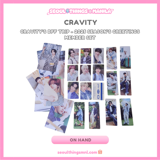 [ON HAND] CRAVITY - 2025 Season's Greetings - Cravity's BFF Trip - Member Set