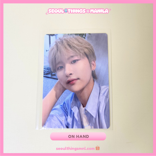 [ON HAND] CRAVITY - 1st Fancon Japan Osaka Concert Photocard - Venue TC - June - Woobin