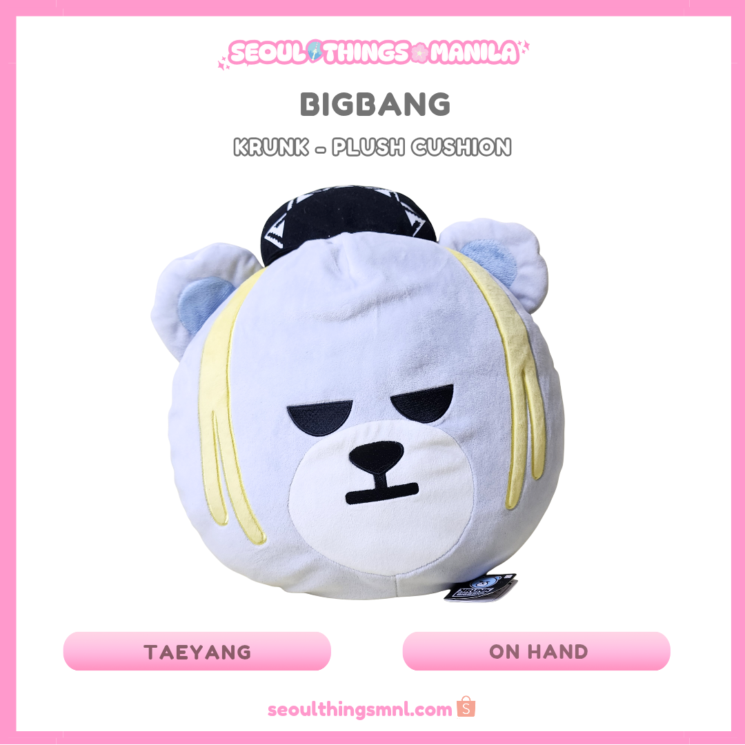 [ON HAND] Unsealed - BIGBANG - Krunk - Cushion Plush