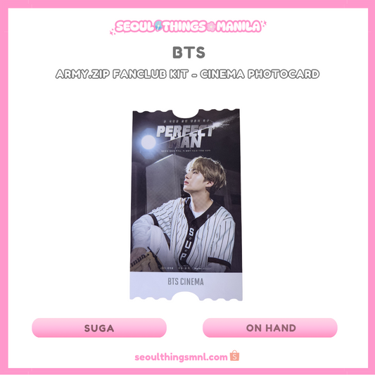 [ON HAND] BTS - Army.Zip Fanclub Kit - Cinema Photocard