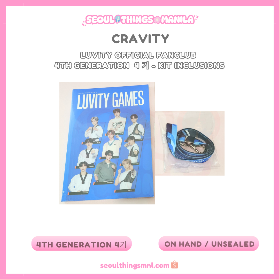 [ON HAND] Sealed CRAVITY - Luvity Official Fanclub 4th Generation  4 기 - Kit