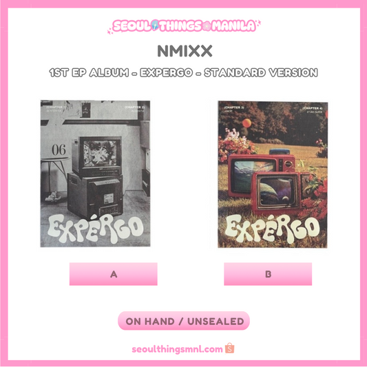 [ON HAND] Unsealed - NMIXX - 1st EP Album - Expergo - Standard Version