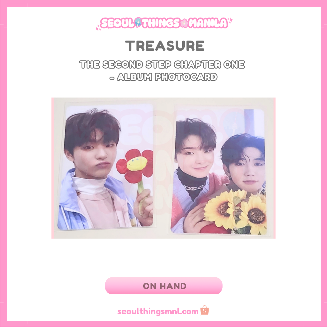 [ON HAND] TREASURE - The Second Step Chapter One - Album Photocard