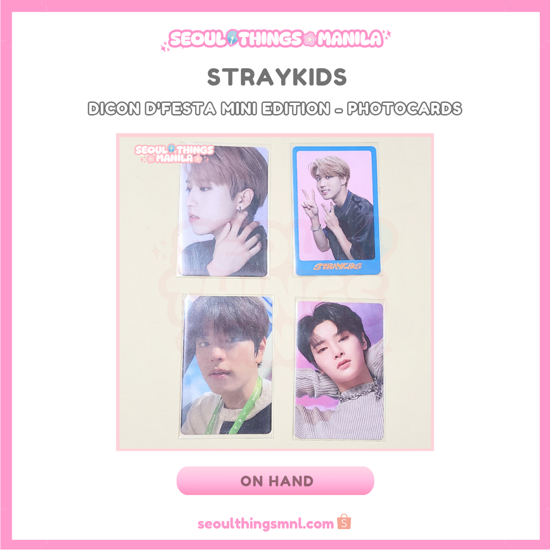 [ON HAND] STRAY KIDS - Dicon D'Festa Mini Edition - Photocards