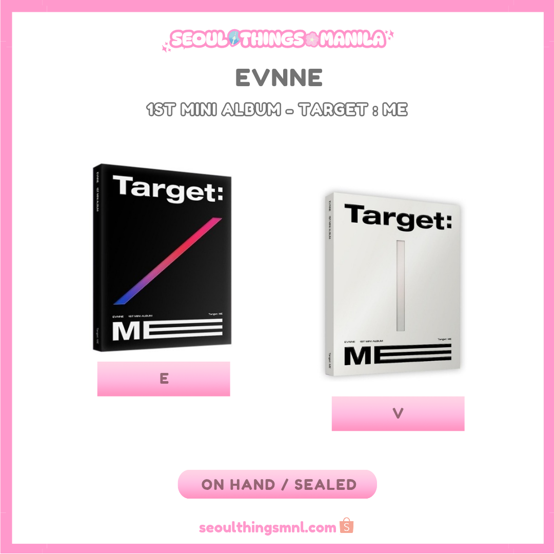 [ON HAND] Sealed - EVNNE - 1st Mini Album - Target : ME