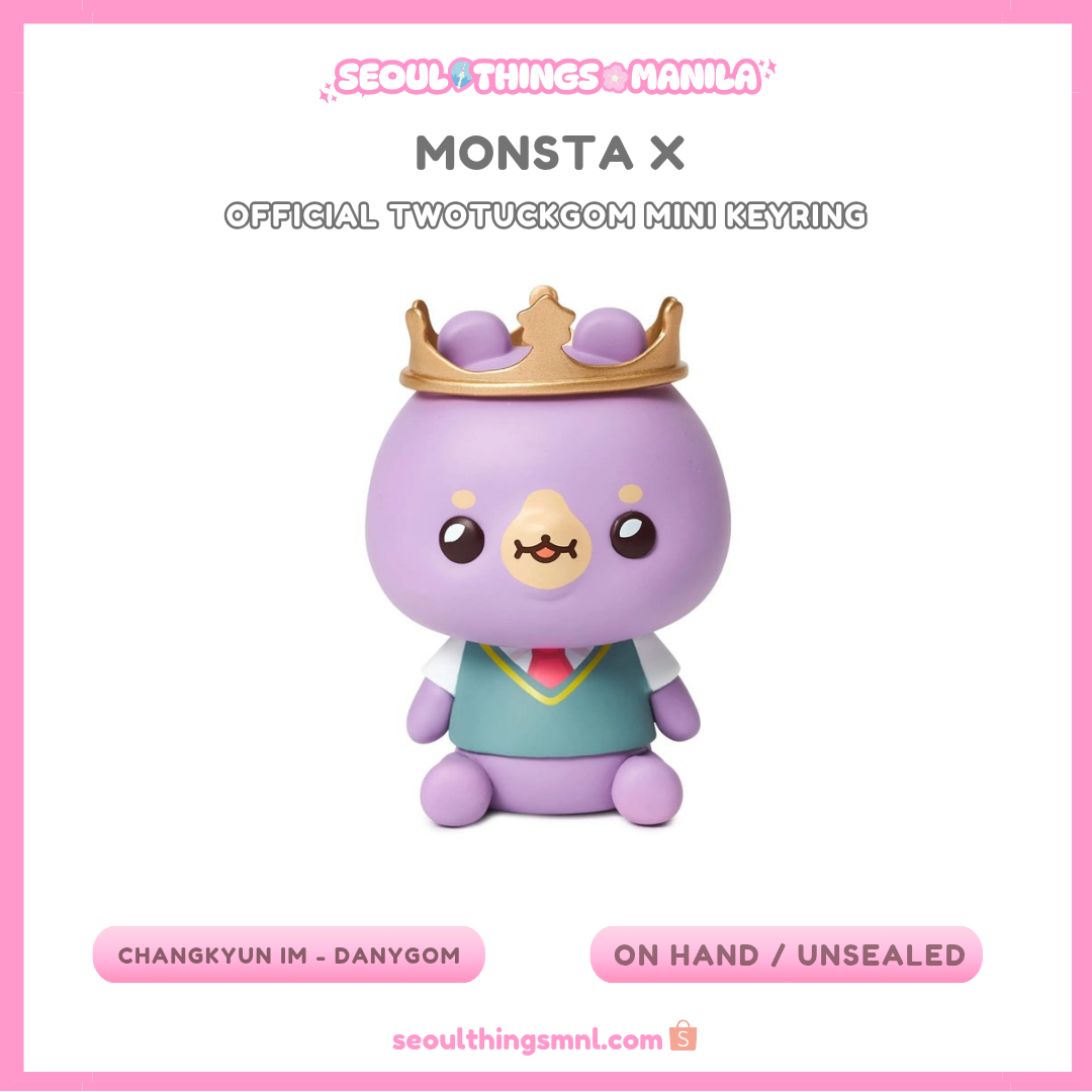 [ON HAND] Unsealed MD - MONSTA X - Official Twotuckgom Mini Figurine - Changkyun IM - Danygom version