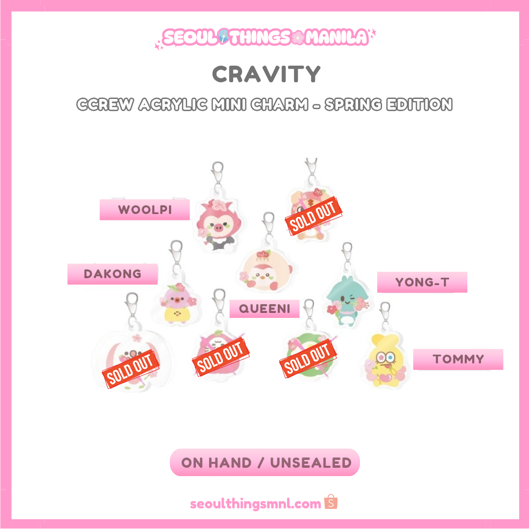 [ON HAND] Unsealed MD - CRAVITY - Spring Edition - Ccrew Key Ring