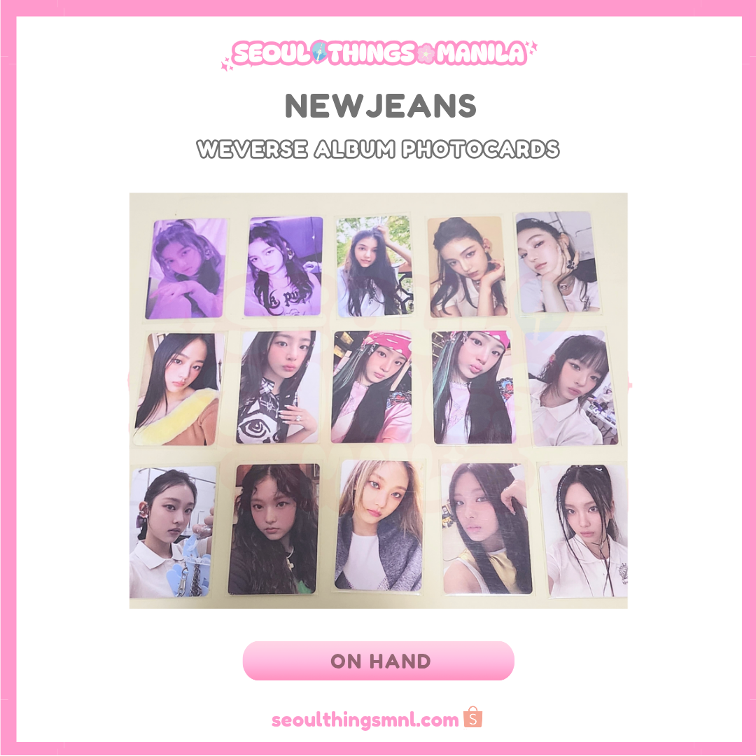 [ON HAND] NEW JEANS - Weverse Album Photocards