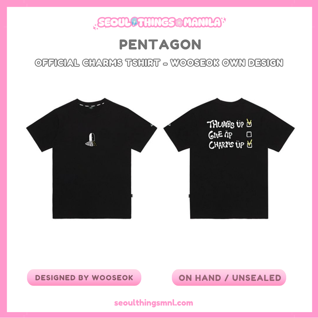 [ON HAND] Unsealed MD - PENTAGON - Charms Tshirt - Wooseok own design