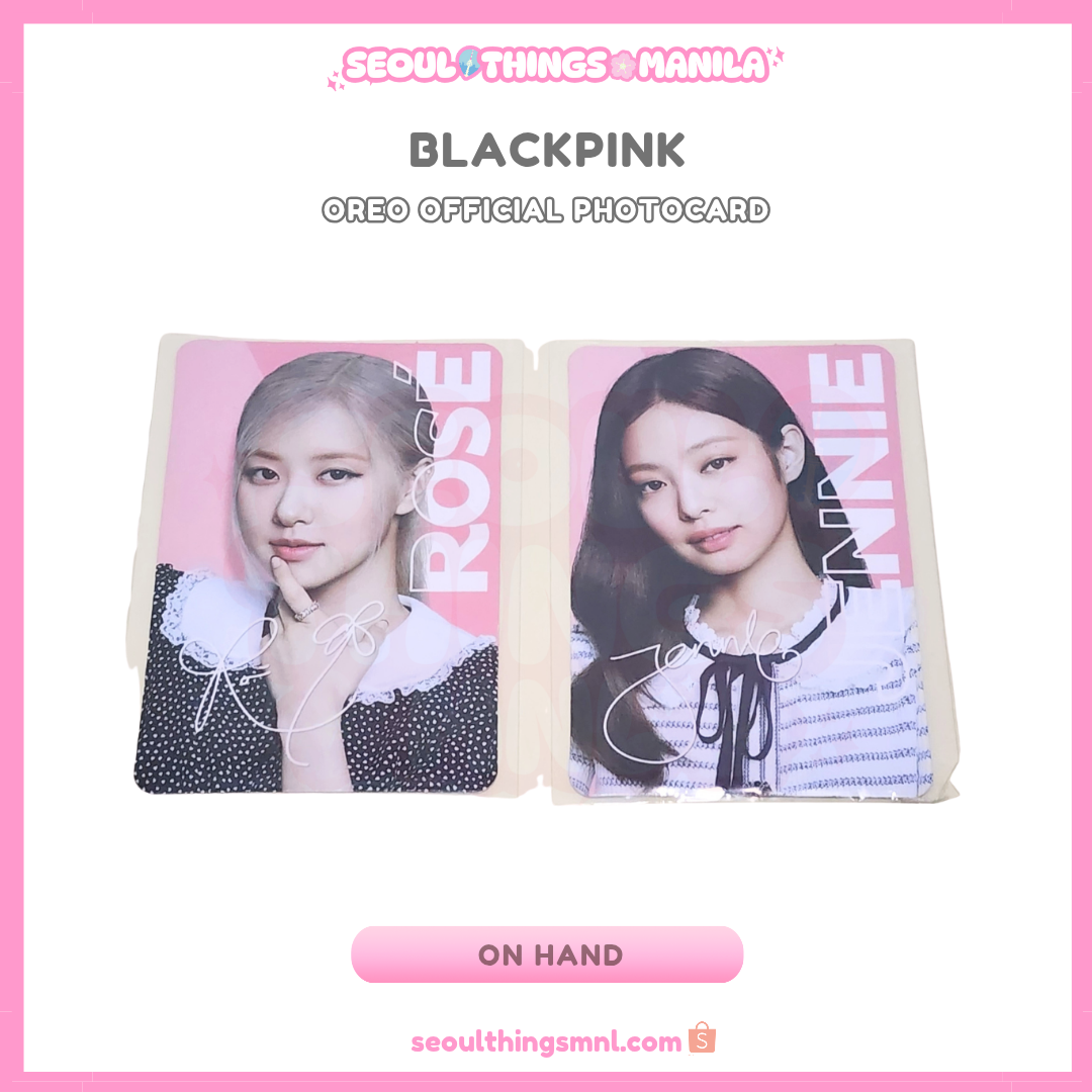 [ON HAND] BLACKPINK - Oreo Official Photocard