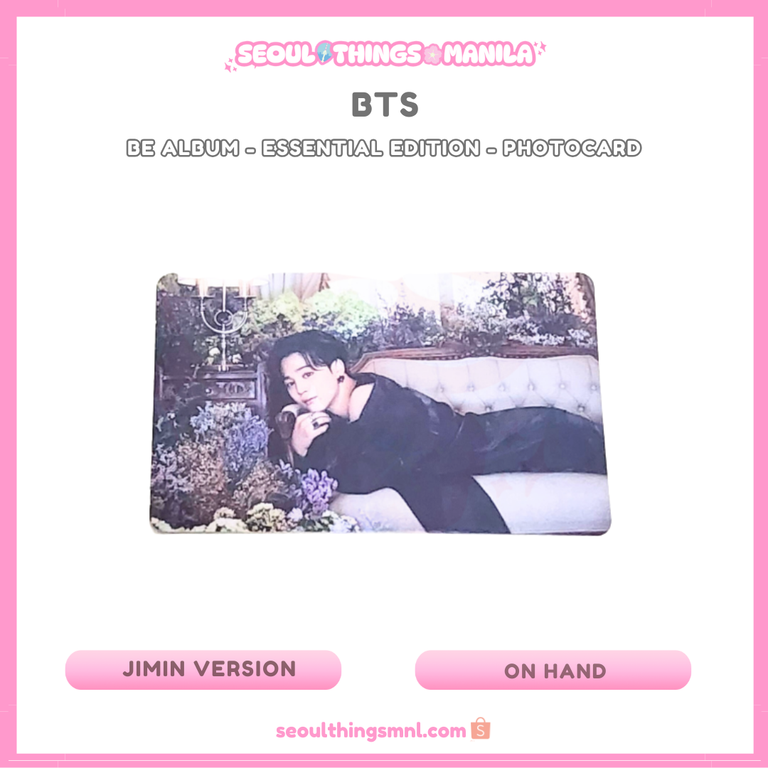 [ON HAND] BTS - BE Album - Essential Edition - Photocard