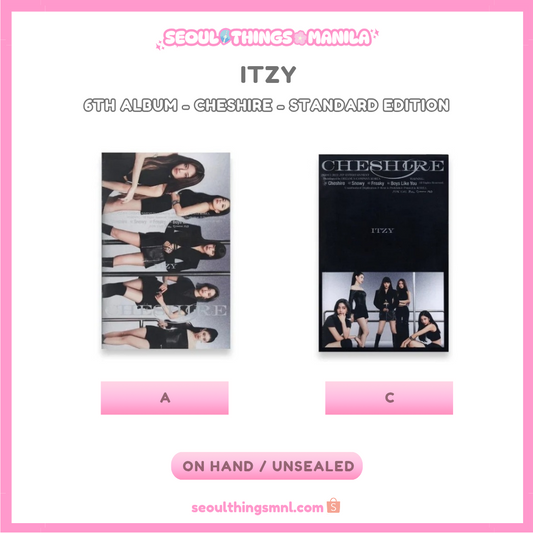 [ON HAND] Unsealed - ITZY - 6th Mini Album - Cheshire - Standard Version