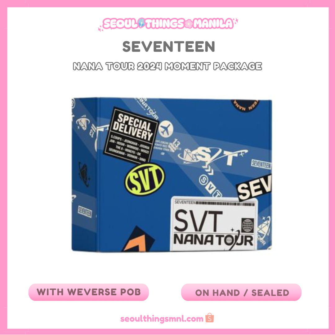 [ON HAND] Sealed MD - SEVENTEEN - Nana Tour 2024 Moment Package with Weverse POB