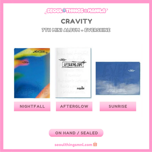 [ON HAND] Sealed - CRAVITY - 7th Mini Album - Evershine